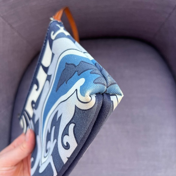 Rare Etro Shoulder Bag Leather Canvas Multicolor - Picture 4 of 10